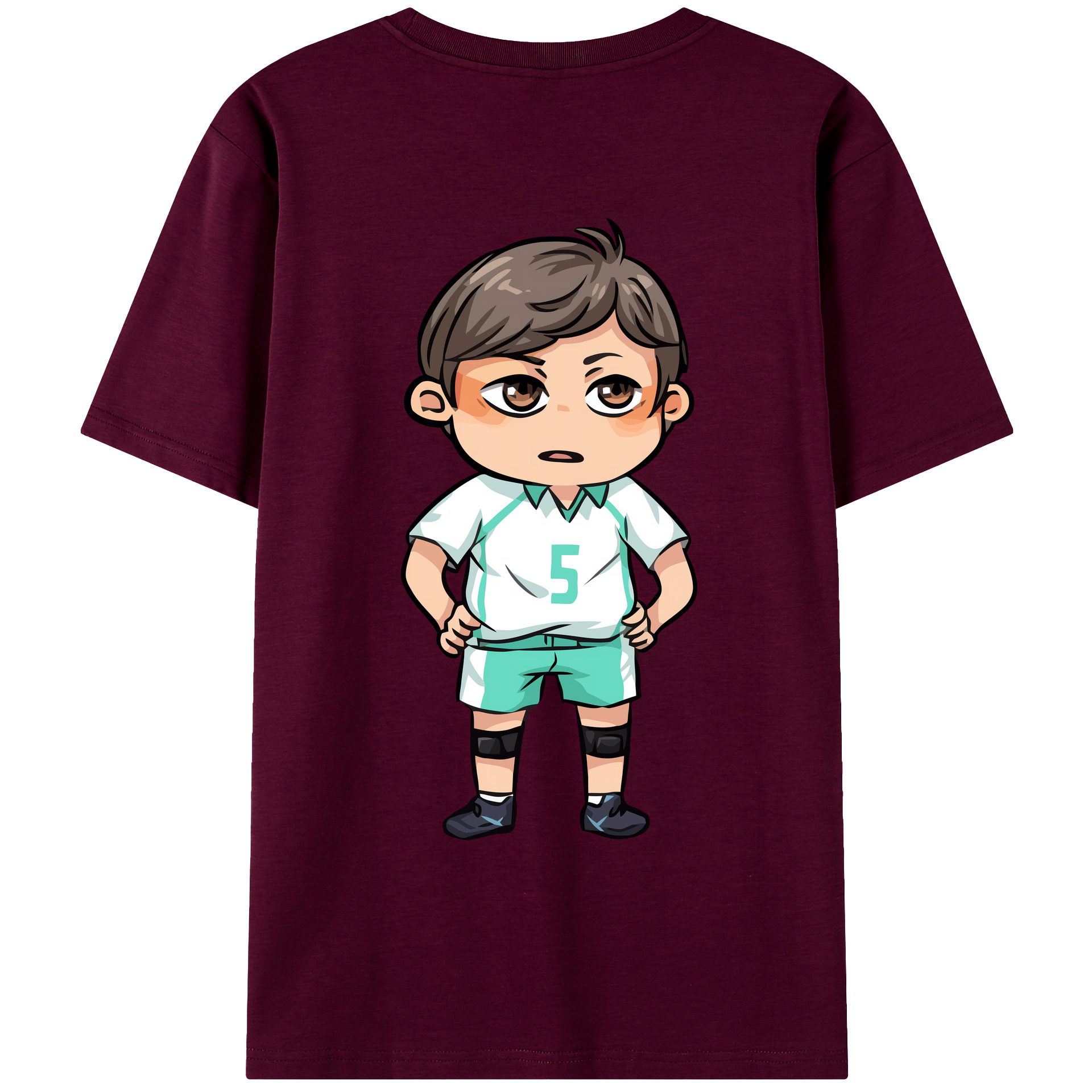 （画像用） ハイキュー!! Haikyu!! レディース半袖Tシャツ(バックプリント)